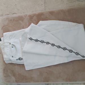 RL vintage  bootleg Western bead leg detail